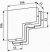  APF-034  Felülvilágító és oldal fix üvegre szerelhető vasalat  ( DORMA kompatibilis )			